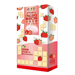 Moti Mochi Sabor Morango e Chocolate Branco Bamboo House 120g
