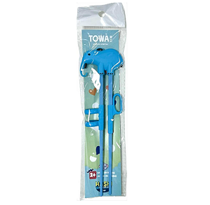 Hashi Infantil com Boneco e Com Suporte de Dedos Elefante Azul