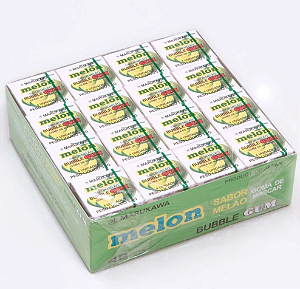 Chiclete Sabor Melão Marukawa Bubble Gum - Unit