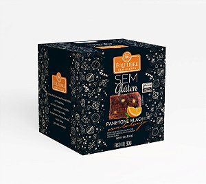 MINIPANETONE BLACK LARANJA S/GLÚTEN S/LACTOSE 90g