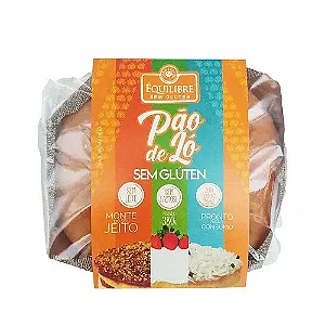 BOLO PÃO DE LÓ S/GLÚTEN 380g
