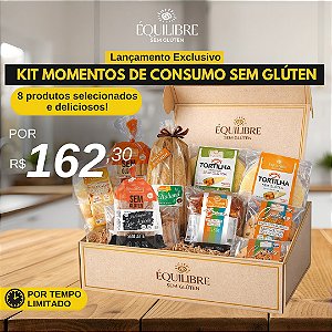 KIT MOMENTOS DE CONSUMO SEM GLÚTEN