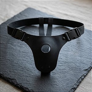 Cinta para Prótese em Couro com Elástico – Ajuste Seguro