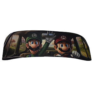 Tapa Sol Protetor Automotivo Personalizado para Fusca Super Mario Bros