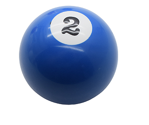 Manopla Bola de Câmbio Sinuca Azul 2