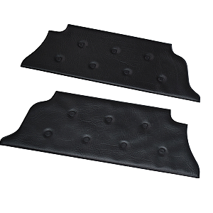 Par de forração do rodapé do banco do Fusca