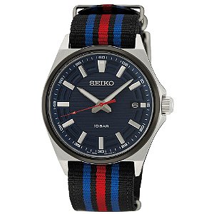 Relógio SEIKO Quartzo Azul | SUR509B1 D1QX | INOX.CAL.6N52