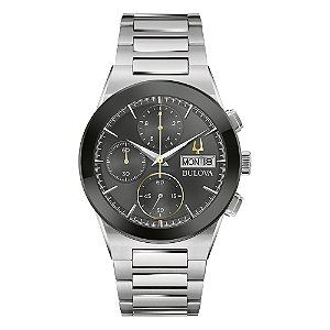 Relógio Bulova Modern Cronógrafo Quartz Preto 96C149