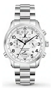 Relógio Bulova Precisionist Cronógrafo Prata 96B183 WB31747Q