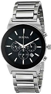 Relógio Bulova Prata | Futuro | Cronógrafo | WB22239T