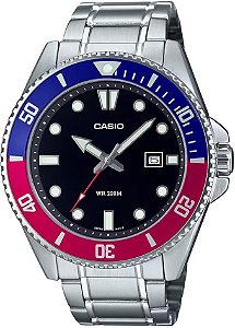 Relógio CASIO DURO Masculino Analógico MDV-107D-1A3VDF 200m