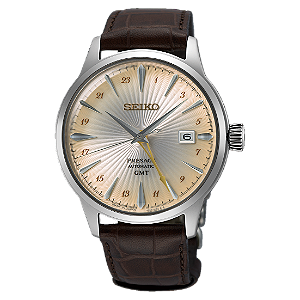 Relógio Seiko Presage Cocktail Time GMT Acacia Automático SSK041J1