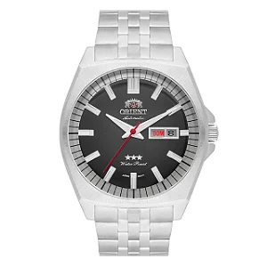 Relógio Orient Automático Prata Masculino F49SS010