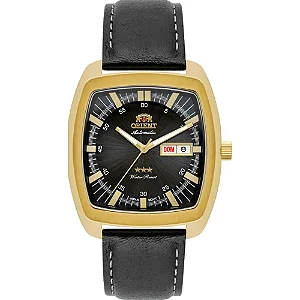 Relógio Orient 3 Estrelas Automático Preto F49GC030 P1PX