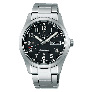 Relógio Seiko 5 Sports Field Automático SRPG27K1 Preto