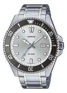 Relógio CASIO DURO Branco 44mm MDV-107D-7AVDF 200m