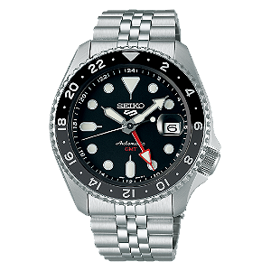 Relogio Seiko 5 Sports GMT Automático SSK001 ''Bruce Wayne''
