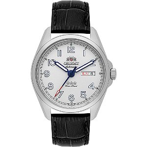 Relógio Orient 3 Estrelas Elegance Automático Branco YN6SC006 S2PX
