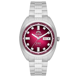 Relógio Orient 3 Estrelas Heritage Automático Vermelho YN6SS004 W1SX
