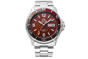 Relógio Orient Mako III RA-AA0820R19B Vermelho – Diver Automático com Vidro de Safira