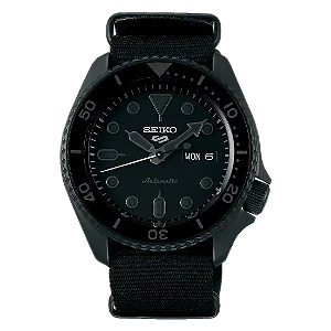 Relógio Seiko 5 Sports Automático Blackout SRPD79B1