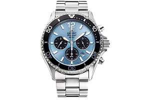 Relógio Orient Mako Solar Cronógrafo RA-TX0206L10B
