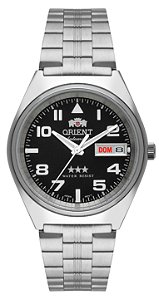 Relógio ORIENT Automático 3 Estrelas 469SS083NH P2SX