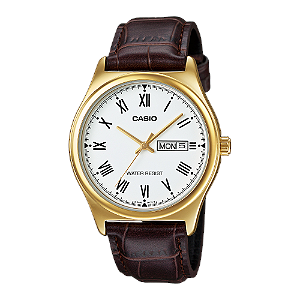 Relógio Casio Masculino Classic MTP-V006 Dourado