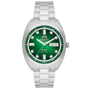 Relógio Orient 3 Estrelas Heritage Automático Verde YN6SS004 E1SX