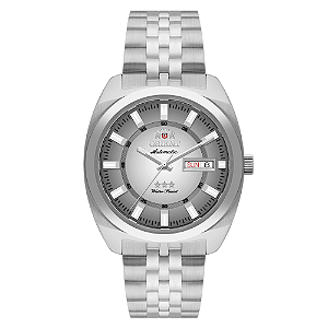 Relógio Orient 3 Estrelas Heritage Automático Prata YN6SS005 S1SX