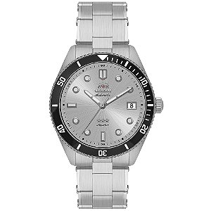 Relógio Orient 3 Estrelas Sport Sea Automático Prata NH3SS016 S1SX
