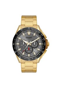 Relógio Orient SolarTech Cronógrafo Dourado MGSSC063 G1KX