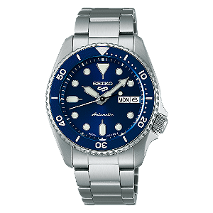 Relógio Seiko 5 Sports Reduced SKX Street Denim Automático SRPL77B1