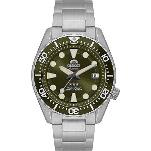 Relógio Orient 3 Estrelas Sport Sea Automático Verde YN6SS011 E1SX