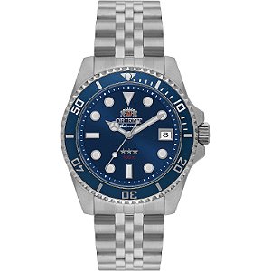 Relógio Orient Submariner 39 Automático Azul YN6SS023 D1SX