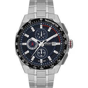 Relógio ORIENT Solartech Cronógrafo MBSSC296 D1SX Safira 100m