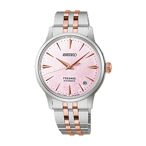 Relógio Seiko Presage Feminino Automático Cocktail Time SRPM06J1