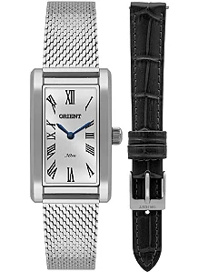 Relógio Orient Tank Feminino Prateado LBSS0098 S3KX