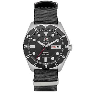 Relógio Orient 3 Estrelas Sport Land Automático Preto YN6SN027 P1PX
