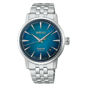 Relógio Seiko Presage Cocktail Time Mint Mist Automático Azul HCB001J1