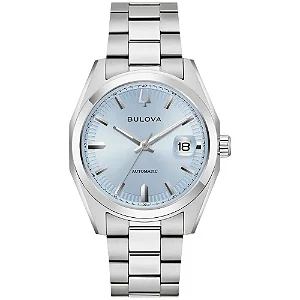 Relógio Bulova Surveyor Automático Azul Claro 96B469