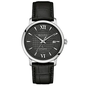 Relógio Bulova Classic Hudson Automático Preto 96B441