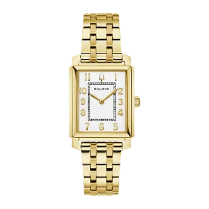 Relógio Bulova Sutton Feminino Quartz Dourado 97L186