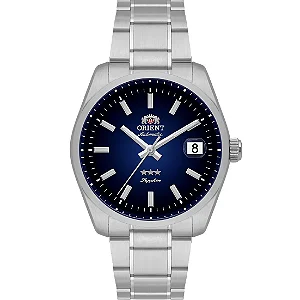Relógio Orient 3 Estrelas Elegance Automático Azul YN6SS041 D1SX