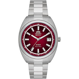 Relógio Orient 3 Estrelas Heritage Automático Bordô YN6SS004A W1SX