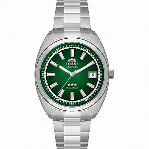 Relógio Orient 3 Estrelas Heritage Automático Verde YN6SS004A E1SX