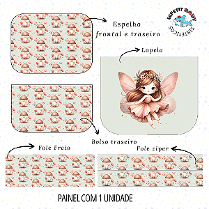 Sintético Dollaro - PAINEL UNIDUNI - FADA FLORA