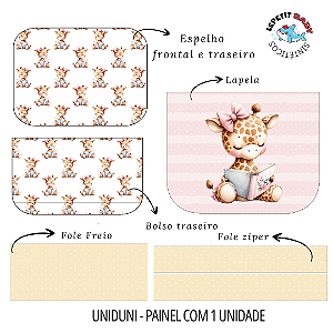 Sintético Dollaro - PAINEL UNIDUNI - GIRAFINHA LIVRO