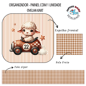 Sintético Dollaro - PAINEL ORGANIZADOR - OVELHA KART