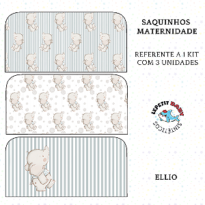 Sintético Dollaro - SAQUINHO MATERNIDADE - ELLIO ELEFANTE